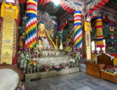 Buddha statue inside temple